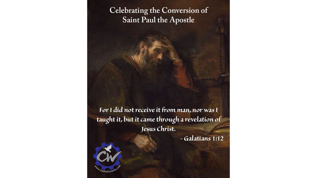 Celebrating the Conversion of St. Paul the Apostle