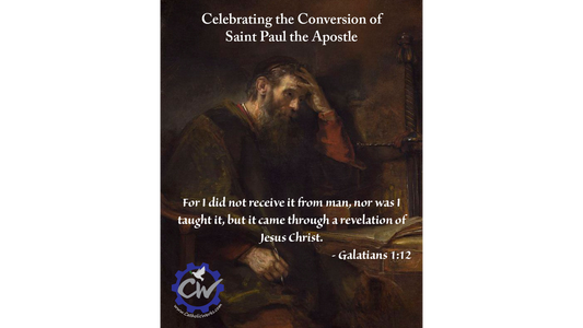 Celebrating the Conversion of St. Paul the Apostle