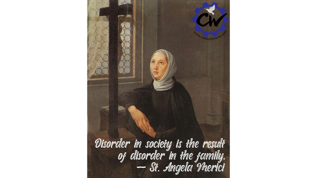 Feast day of St. Angela Merici - Jan 27, 2023