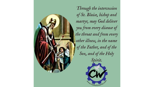 Feast day of St. Blaise - Feb 3, 2023