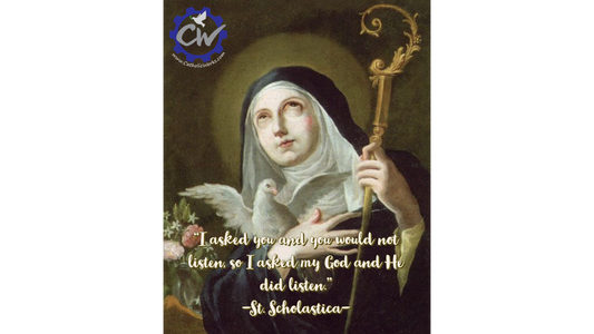 Feast day of St. Scholastica - Feb 10, 2023