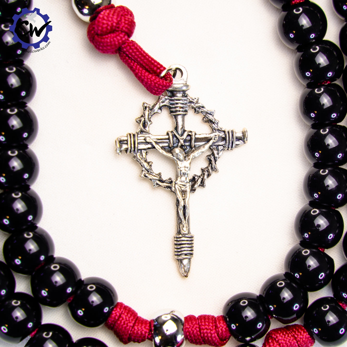 Crown of Thorns Paracord Rosary