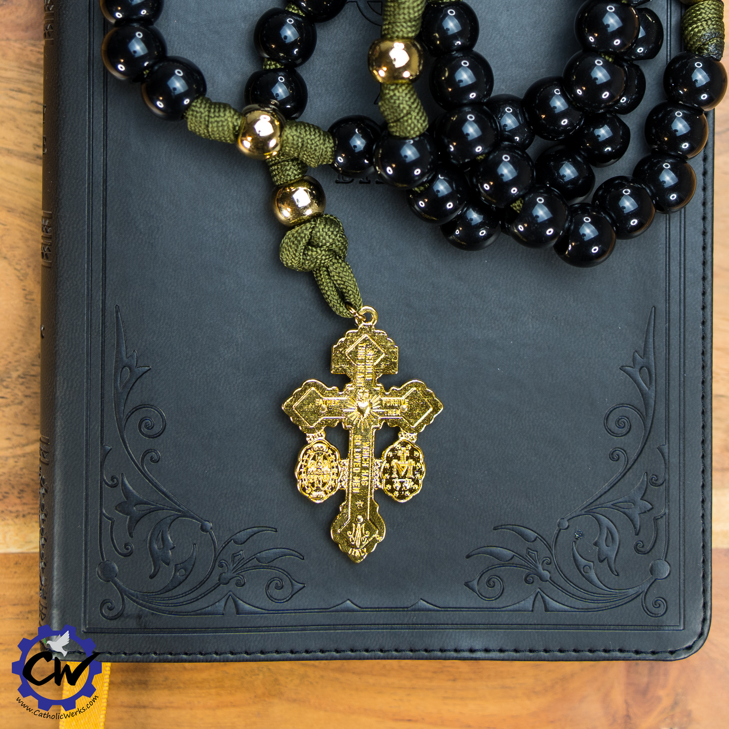 Spiritual Combat Paracord Rosary