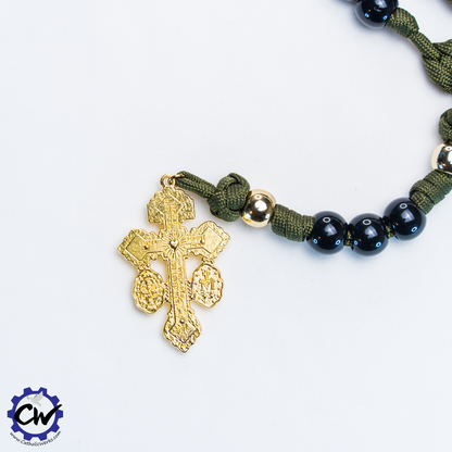 Spiritual Combat Paracord Rosary