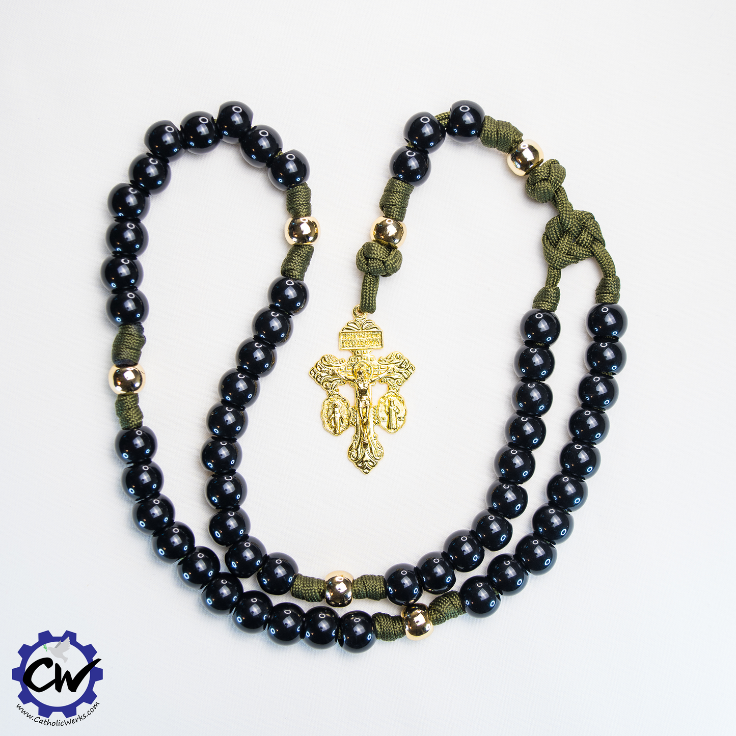 Spiritual Combat Paracord Rosary