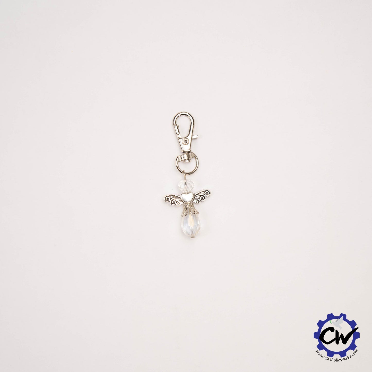 Crystal Angel Keychains